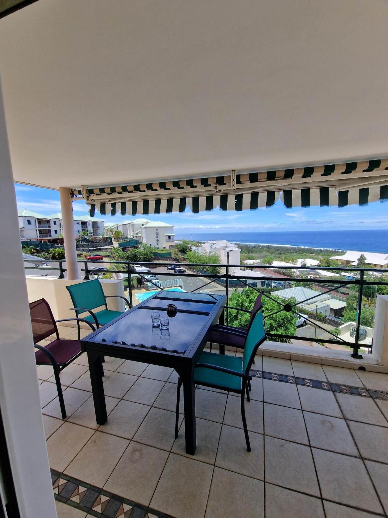 Appartement Villa Sur Le Toit, Vue Mer Saint-Gilles-les Bains Ngoại thất bức ảnh